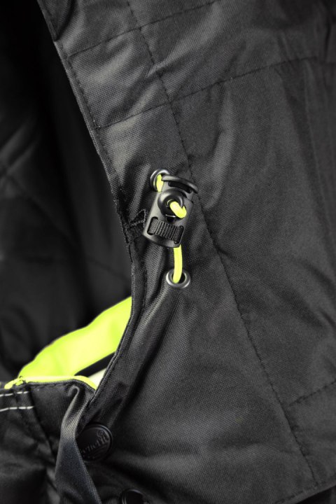 KURTKA SEVEN_KINGS RIVAL CZARNO - ŻÓŁTY