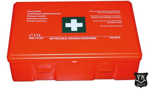 Apteczka pierwszej pomocy samochodowa ASA P 26X8X17cm PK-MOT DIN 13164:2022