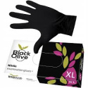 Rękawiczki nitrylowe Black Olive op. 100 szt. - czarne