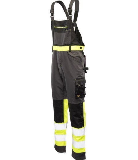 SEVEN KINGS SPODNIE OGRODNICZKI FLASH STAL-ŻÓŁTY