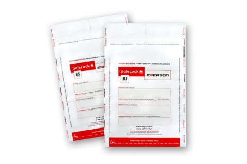 Koperty Kurierskie C6, transparentne bez nadruku (500szt) PRZYLGI EMERSON ikk175132p