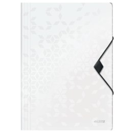 Teczka z gumką PP Leitz WOW, 15 mm, biała 45990001 .