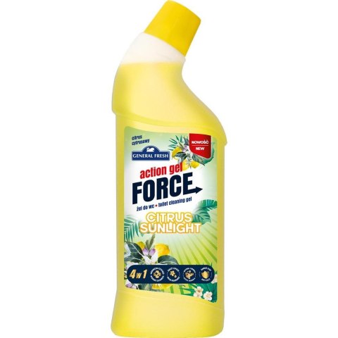 General Fresh Żel do WC ACTION FORCE Cytryna1000 ml 36052