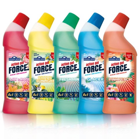 General Fresh Żel do WC ACTION FORCE Miętowy10000 ml 36076