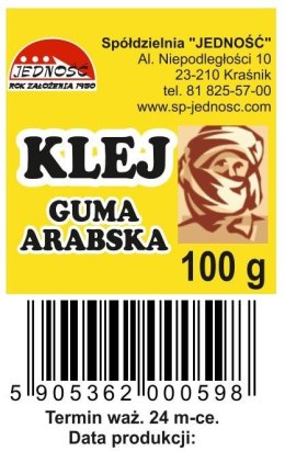 Klej guma arabska 100g butelka JEDNOŚĆ