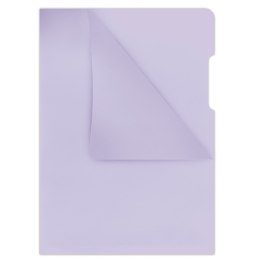 Obwoluta DONAU typu L, PP, A4, krystal, 180mikr., fioletowa