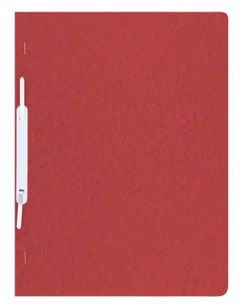 Skoroszyt DONAU, preszpan, A4, twardy, 390gsm, czerwony