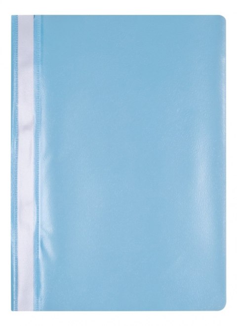 Skoroszyt OFFICE PRODUCTS, PP, A4, miękki, 100/170mikr., jasnoniebieski