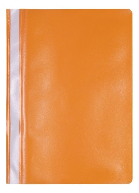 Skoroszyt OFFICE PRODUCTS, PP, A4, miękki, 100/170mikr., pomarańczowy