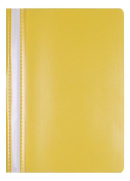 Skoroszyt OFFICE PRODUCTS, PP, A4, miękki, 100/170mikr., żółty