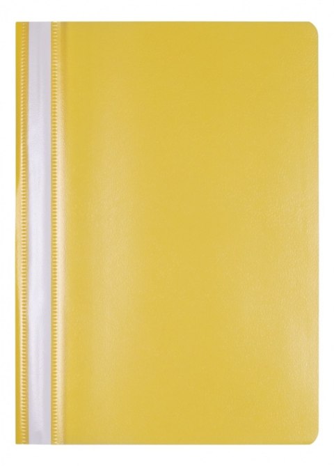 Skoroszyt OFFICE PRODUCTS, PP, A4, miękki, 100/170mikr., żółty