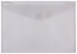 Teczka kopertowa DONAU zatrzask, PP, A4, 180mikr., dymna