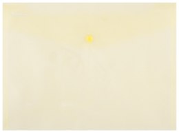 Teczka kopertowa DONAU zatrzask, PP, A4, 180mikr., żółta