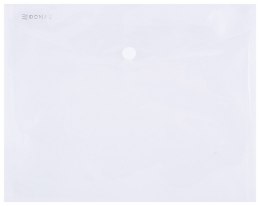 Teczka kopertowa DONAU zatrzask, PP, C5, 180mikr., transparentna