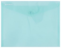 Teczka kopertowa DONAU zatrzask, PP, C5, 180mikr., zielona