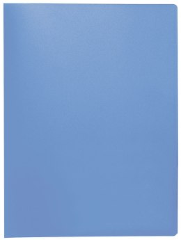 Teczka ofertowa Q-CONNECT, PP, A4, 380mikr., 20 koszulek, transparentna niebieska