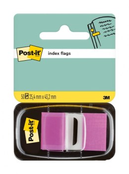 Zakładki indeksujące POST-IT® (680-8), PP, 25,4x43,2mm, 50 kart., purpurowe