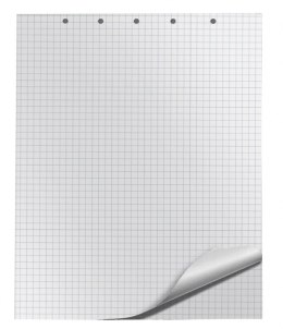 Blok do flipchartów Q-CONNECT, kratka, 65x100cm, 20 kart., biały