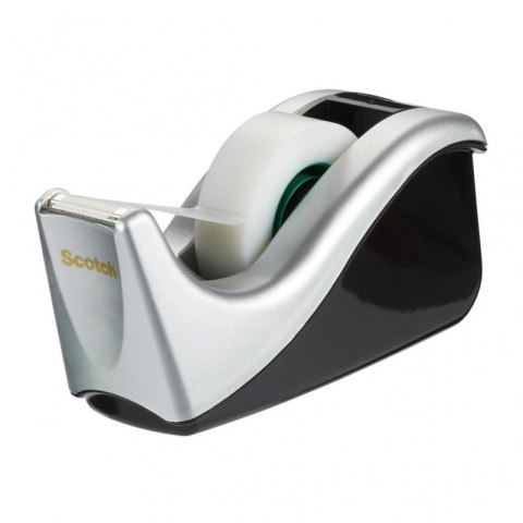 Dyspenser do taśm SCOTCH® (C60-ST), czarno-srebrny, taśma GRATIS