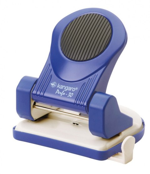 Dziurkacz KANGARO Perfo 30, dziurkuje do 30 kartek, niebieski