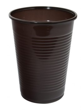 Kubek plastikowy OFFICE PRODUCTS, termiczny, 200ml, 100 szt., brązowy