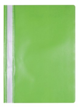 Skoroszyt OFFICE PRODUCTS, PP, A4, miękki, 100/170mikr., jasnozielony