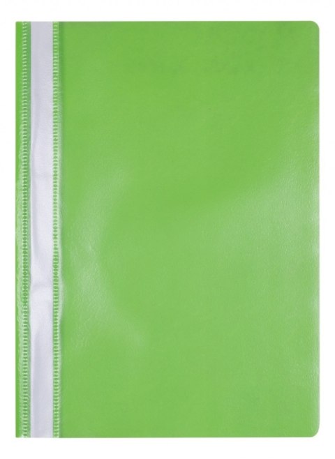 Skoroszyt OFFICE PRODUCTS, PP, A4, miękki, 100/170mikr., jasnozielony