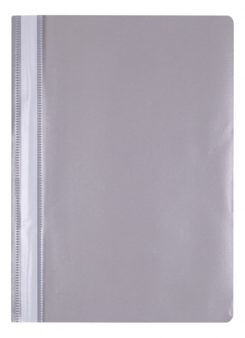 Skoroszyt OFFICE PRODUCTS, PP, A4, miękki, 100/170mikr., szary