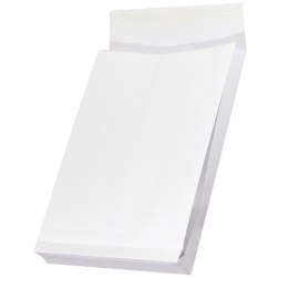 Koperty RBD z taśmą silikonową OFFICE PRODUCTS, HK, E4, 280x400x40mm, 150gsm, 250szt., białe