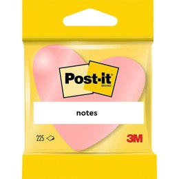 Kostka samoprzylepna POST-IT® (2007H), 1x225 kart., w kształcie serduszka
