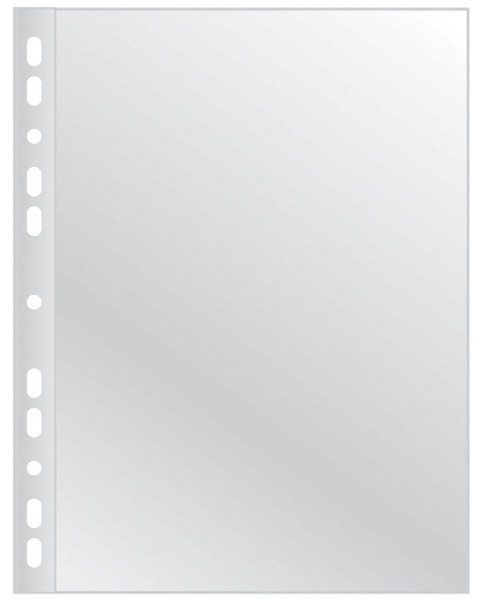 Koszulki na dokumenty Q-CONNECT, PP, A4, groszkowe, 50mikr., 10szt.