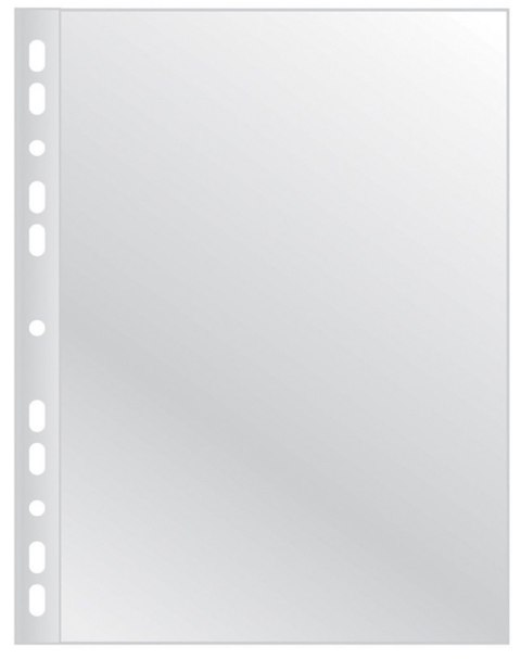 Koszulki na dokumenty Q-CONNECT, poszerzane, PP, A4, groszkowe, 40mikr., 100szt.