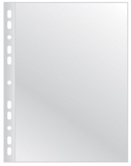 Koszulki na dokumenty Q-CONNECT, poszerzane, PP, A4, krystal, 90mikr., 50szt.