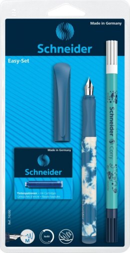 Pióro wieczne SCHNEIDER Easy Set, M, blister, mix kolorów