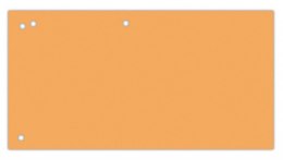 Przekładki OFFICE PRODUCTS, karton, 1/3 A4, 240x105mm, 100szt., pomarańczowe