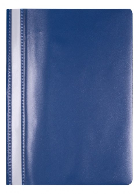Skoroszyt OFFICE PRODUCTS, PP, A4, miękki, 100/170mikr., granatowy