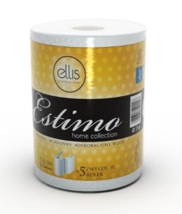 Ręcznik w roli ESTIMO PROFESSIONAL R50/2 50m 2warstwy celuloza 250 listków ELLIS 2998