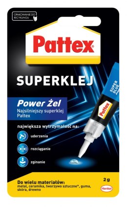 Klej SUPER POWER ŻEL PATTEX S.O.S., 2g