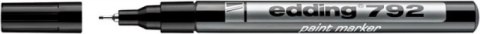 Marker olejowy e-792 EDDING, 0,8mm, czarny