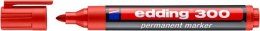 Marker permanentny A8 e-300 EDDING, czerwony