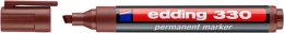 Marker permanentny e-330 EDDING, 1-5mm, brązowy