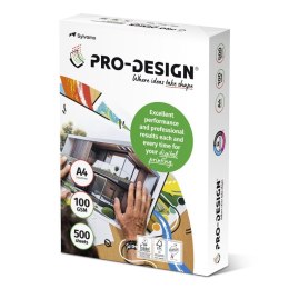 Papier ksero PRO-DESIGN FSC, satynowany, klasa A++, A4, 168CIE, 100gsm, 500 ark.