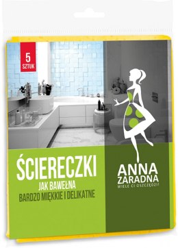 Ściereczki jak bawełna ANNA ZARADNA, 5szt., mix