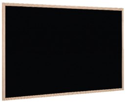 Tablica kredowa BI-OFFICE, 90x60cm, rama drewniana