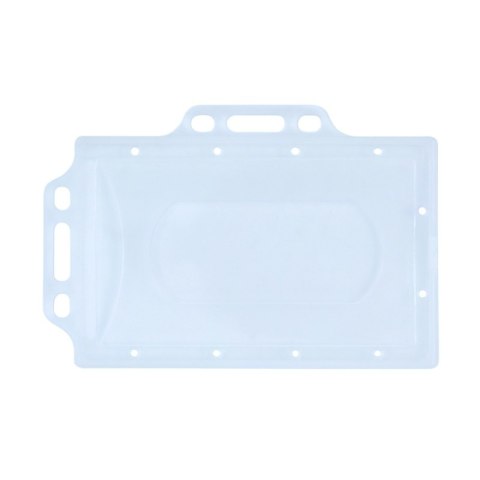 Identyfikator DONAU, z 2 uchwytami, transparentny