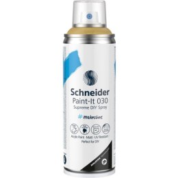 Lakier w sprayu DIY SCHNEIDER Paint-It 030, 200ml, złoty metalik