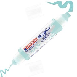 Marker akrylowy 3D e-5400 EDDING, podwójny, 2-3 mm, 5-10 mm, niebieski pastelowy