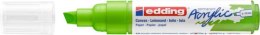 Marker akrylowy e-5000 EDDING, 5-10 mm, matowy żółtozielony
