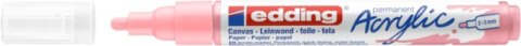 Marker akrylowy e-5100 EDDING, 2-3 mm, matowy fiołkowy róż