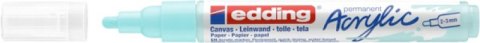 Marker akrylowy e-5100 EDDING, 2-3 mm, matowy niebieski pastel